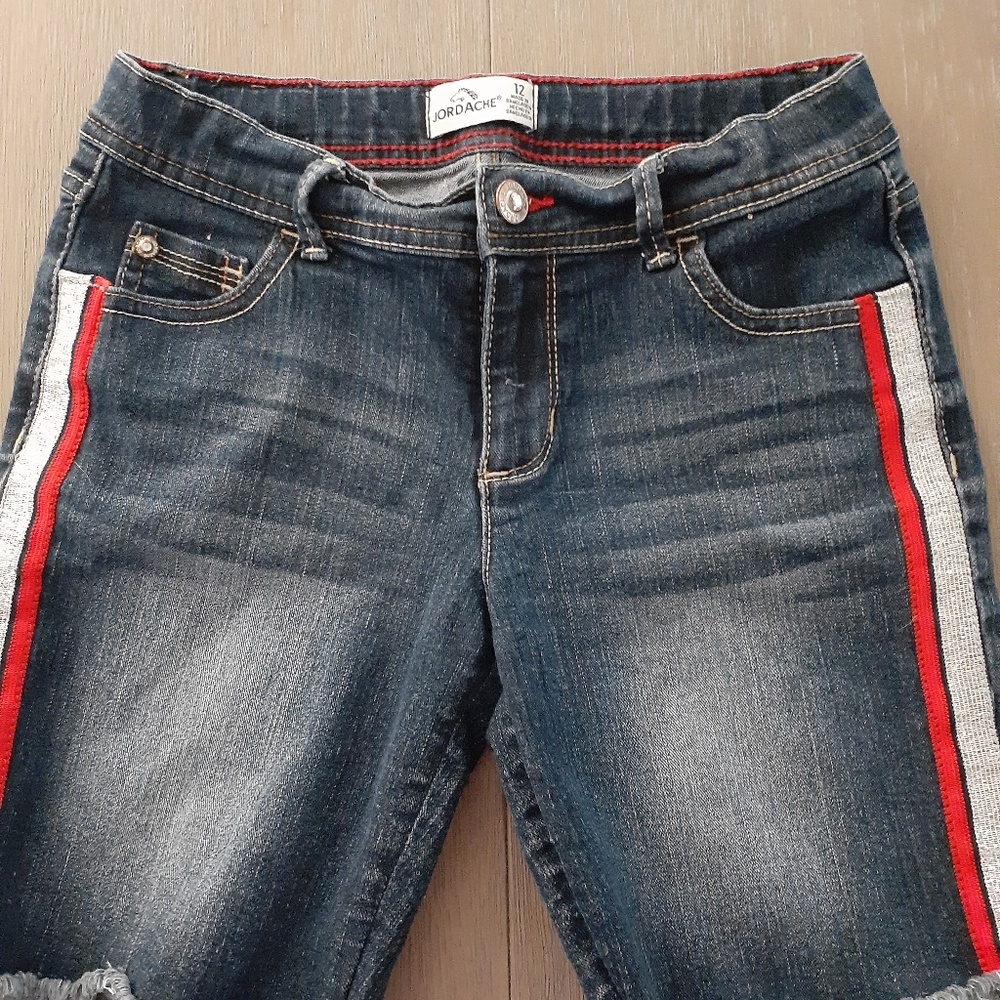 Girls Bermuda style Jean shorts